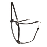 Bricole americana couro Finn-Tack Preto Bricole americana couro Finn-Tack Preto