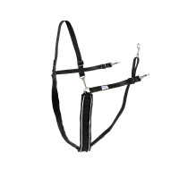 Grande bricole em Y sintética Finn-Tack com debrum Azul / branco Grande bricole em Y sintética Finn-Tack com debrum Azul / branco