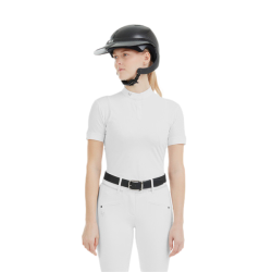 Camisa de competição Aerolight de manga curta Horse Pilot feminina