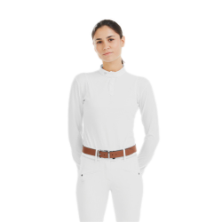 Camisa de competição Aerolight de mangas compridas Horse Pilot feminina