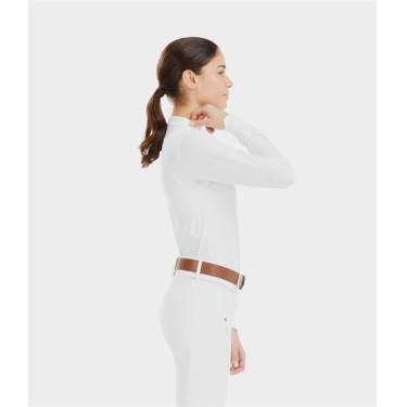 Camisa de competição Aerolight de mangas compridas Horse Pilot feminina Camisa de competição Aerolight de mangas compridas Horse Pilot feminina