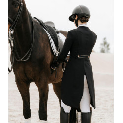 Frac longo Horse Pilot feminino Preto