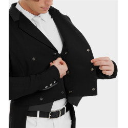 Frac longo Horse Pilot masculino Preto