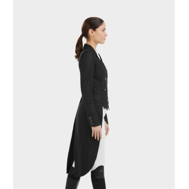 Frac longo de tela Horse Pilot feminino Frac longo de tela Horse Pilot feminino