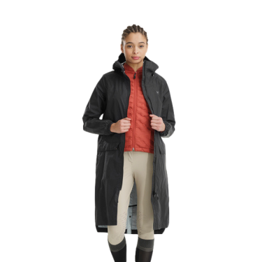 Impermeável longo Raintech Horse Pilot feminino Impermeável longo Raintech Horse Pilot feminino