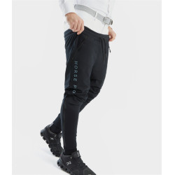 Equipe de Pilotos de Cavalos Jogging homem Preto