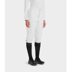 Calça Raintech Horse Pilot unissex Branco