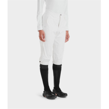 Calça Raintech Horse Pilot unissex Branco