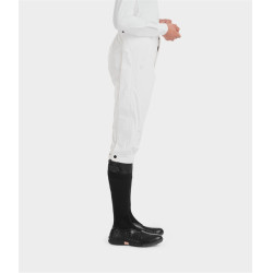 Calça Raintech Horse Pilot unissex Branco