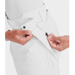 Calça Raintech Horse Pilot unissex Branco