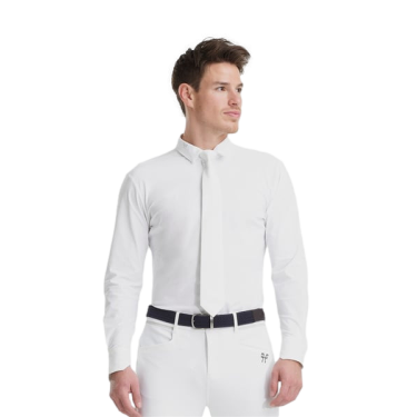 Camisa de competição Aerolight de mangas compridas para homem Horse Pilot Camisa de competição Aerolight de mangas compridas para homem Horse Pilot