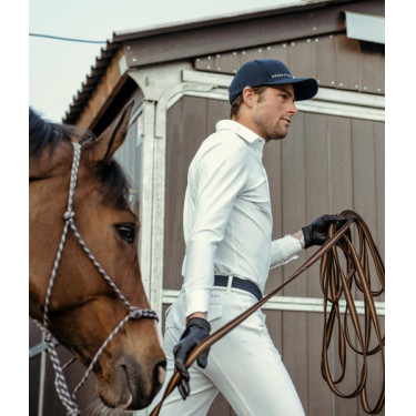 Camisa de competição Aerolight de mangas compridas para homem Horse Pilot Camisa de competição Aerolight de mangas compridas para homem Horse Pilot