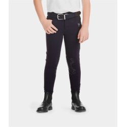 Calça X-Design Horse Pilot menino Noite escura Preto