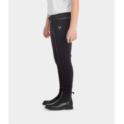 Calça X-Design Horse Pilot menino Noite escura Preto