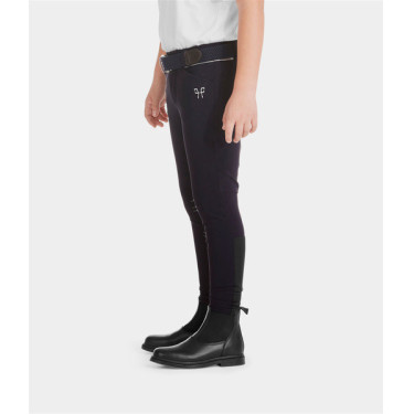 Calça X-Design Horse Pilot menino Noite escura Preto