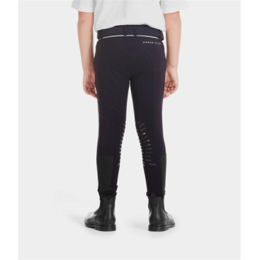 Calça X-Design Horse Pilot menino Noite escura Preto