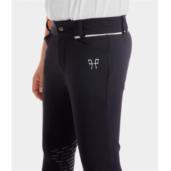 Calça X-Design Horse Pilot menino Noite escura Preto