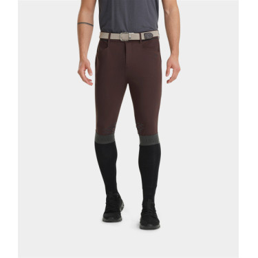 Calça X-Design Horse Pilot masculino Castanho