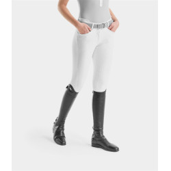 Calça X-Grip Horse Pilot feminina Branco