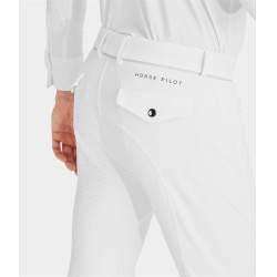 Calça X-Grip Horse Pilot homem Branco