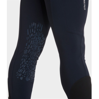 Calça X-Perform Horse Pilot masculino Noite escura Preto