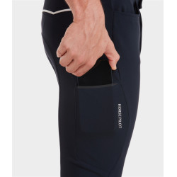 Calça X-Perform Horse Pilot masculino Noite escura Preto