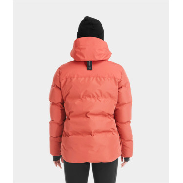 Parka Fahrenheit Horse Pilot feminina Terracota Laranja