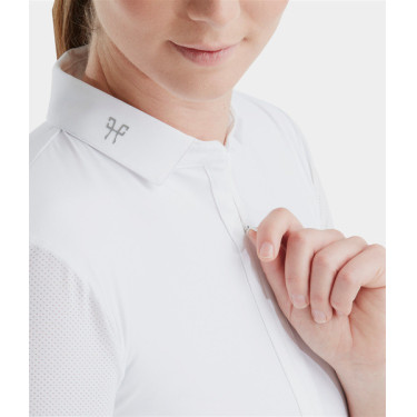 Polo Aeromesh de mangas curtas Horse Pilot feminino Polo Aeromesh de mangas curtas Horse Pilot feminino