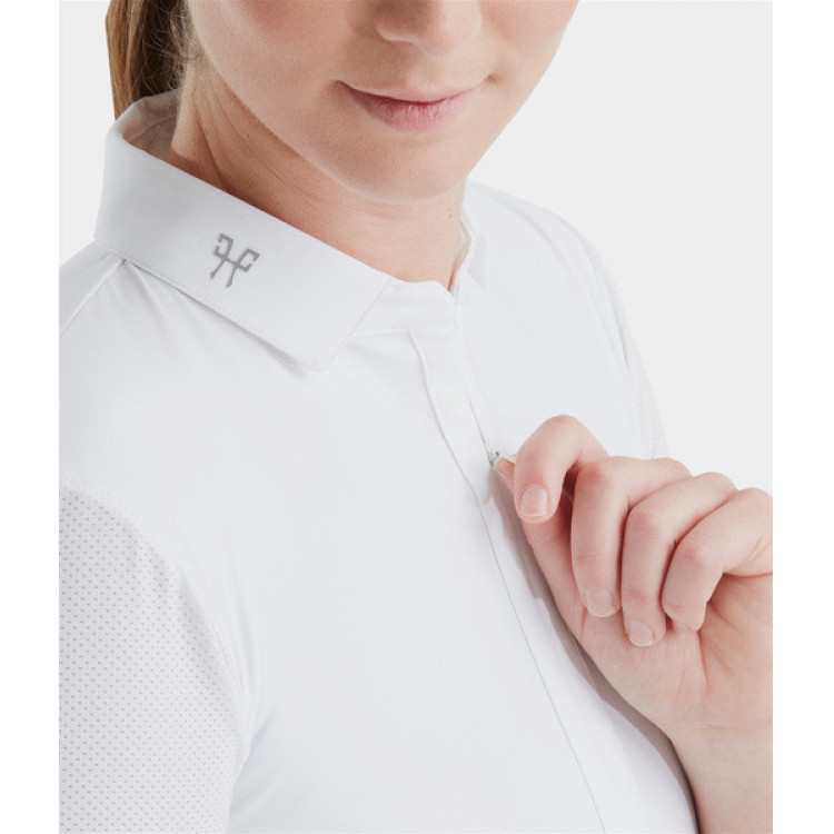 Polo Aeromesh de mangas curtas Horse Pilot feminino Polo Aeromesh de mangas curtas Horse Pilot feminino