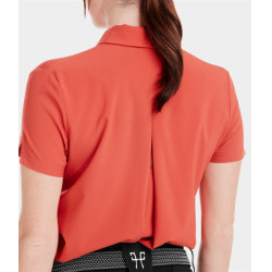 Polo Ariia Horse Pilot feminino Terracota Laranja Polo Ariia Horse Pilot feminino Terracota Laranja