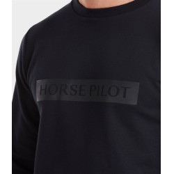 Camisola Horse Pilot homem Team Azul grafite