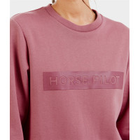 Sweatshirt Horse Pilot Team feminino Azul grafite