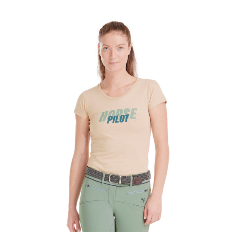 Camiseta Horse Pilot Team feminina Camiseta Horse Pilot Team feminina