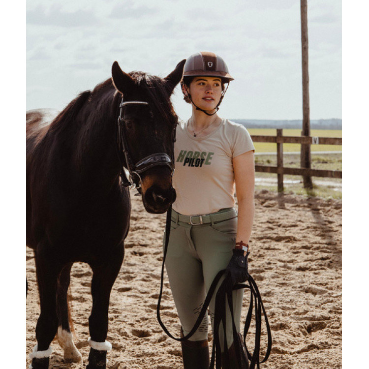 Camiseta Horse Pilot Team feminina Camiseta Horse Pilot Team feminina