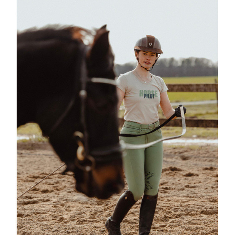 Camiseta Horse Pilot Team feminina Camiseta Horse Pilot Team feminina
