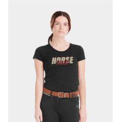 Camiseta Horse Pilot Team feminina Camiseta Horse Pilot Team feminina