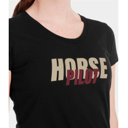 Camiseta Horse Pilot Team feminina Camiseta Horse Pilot Team feminina