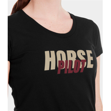 Camiseta Horse Pilot Team feminina Camiseta Horse Pilot Team feminina