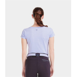Camiseta Horse Pilot Team feminina Lavanda Violeta
