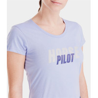 Camiseta Horse Pilot Team feminina Lavanda Violeta