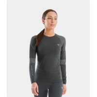 Camiseta Optimax Horse Pilot feminina Ferro Cinzento