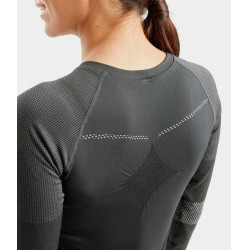 Camiseta Optimax Horse Pilot feminina Ferro Cinzento