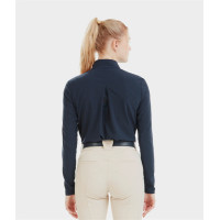 T-shirt Sunrise Horse Pilot feminina Marinho Azul-marinho