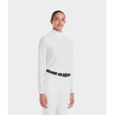 T-shirt Sunrise Horse Pilot feminina Branco