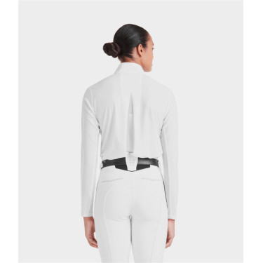T-shirt Sunrise Horse Pilot feminina Branco