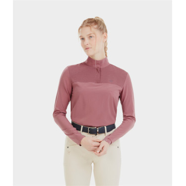 T-shirt Sunrise Horse Pilot feminina Rosa escuro T-shirt Sunrise Horse Pilot feminina Rosa escuro