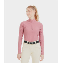 T-shirt Suntech Horse Pilot feminina Rosa mesa