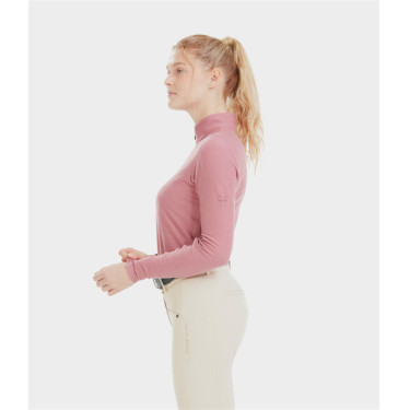 T-shirt Suntech Horse Pilot feminina Rosa mesa