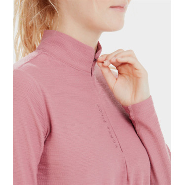 T-shirt Suntech Horse Pilot feminina Rosa mesa