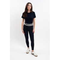 Legging Volta Harcour Marinho / linho Azul-marinho Legging Volta Harcour Marinho / linho Azul-marinho